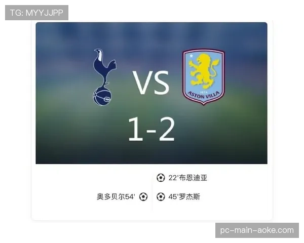 热刺客场1-1战平维拉,双方合计预期进球值仅为1.2 热刺客场1-1战平维拉,双方合计预期进球值仅为1.2